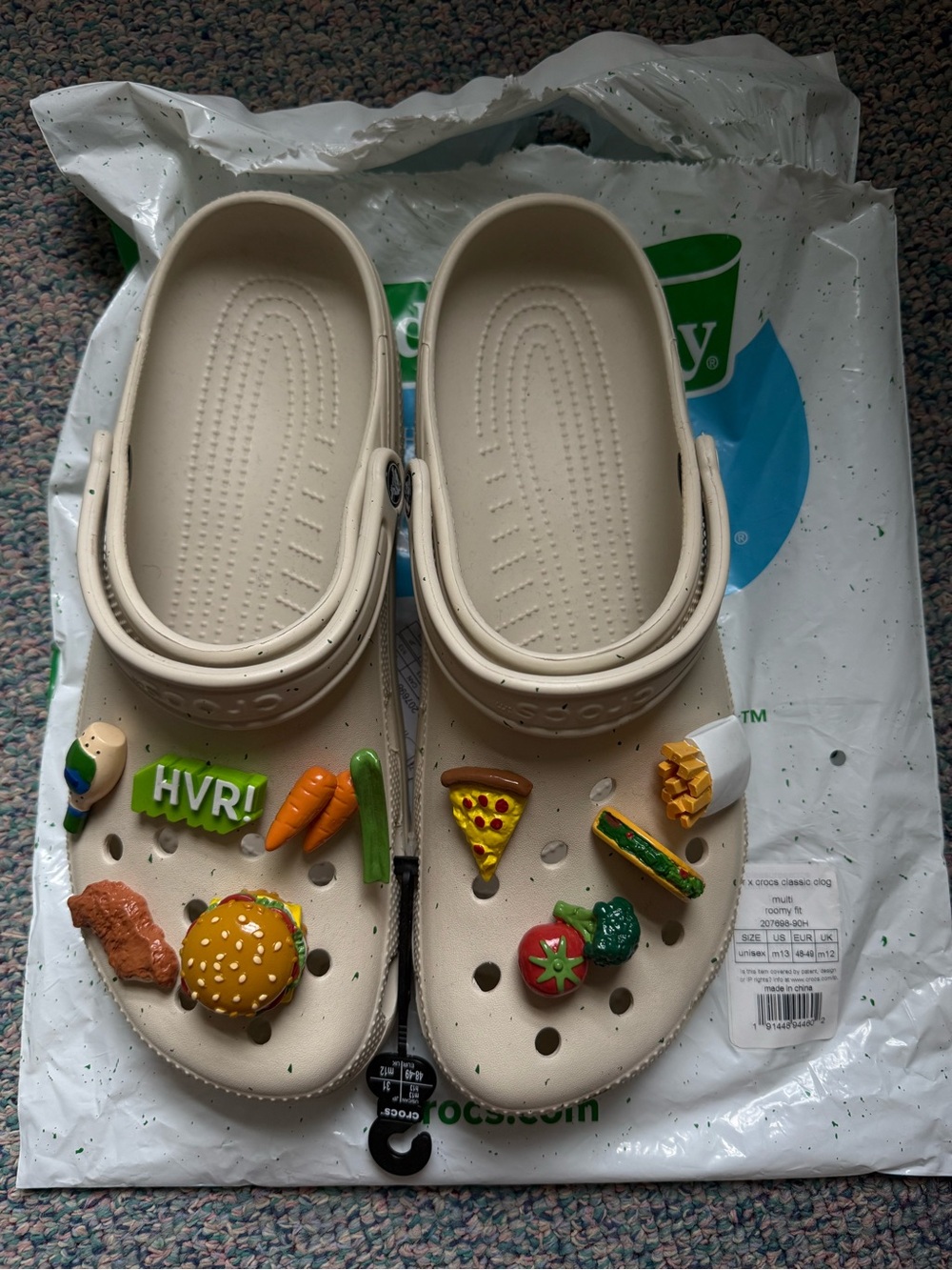 NWT LIMITED EDITION Crocs Classic Clog Hidden X Valley Ranch collaboration